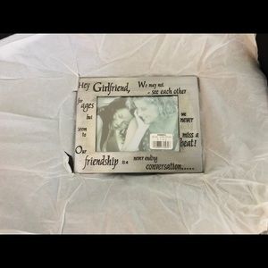 NWT Girlfriend Picture Frame